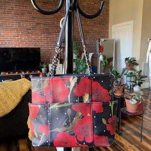 Dana Buchman Rose Handbag